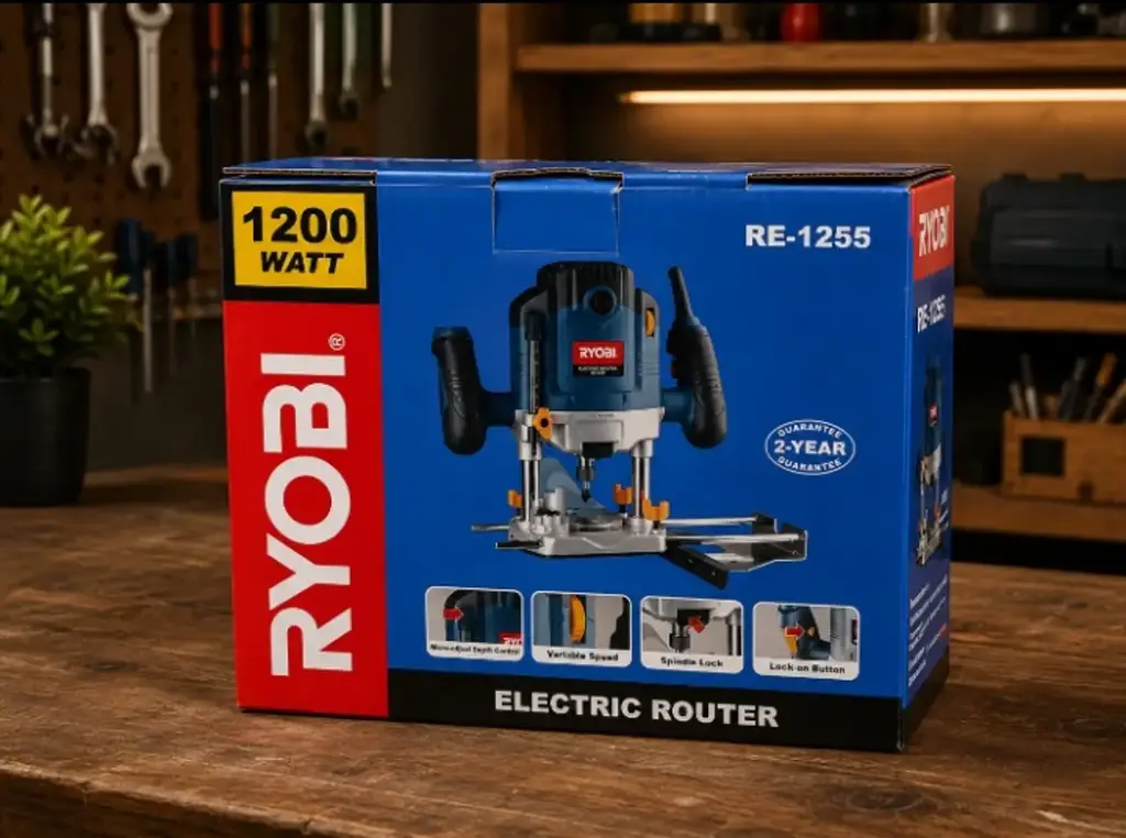 Ryobi Electric Router Re-1255 - View 2