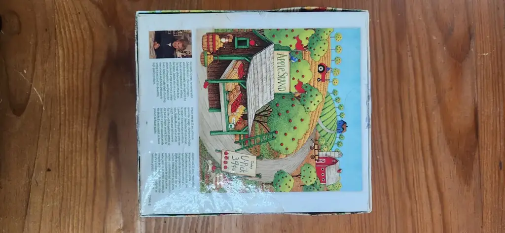 500 Piece Apple Stand Puzzle - View 2