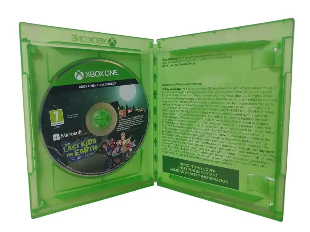 Xbox One The Last Kids On Earth And The Staff Of Doom Game Disc