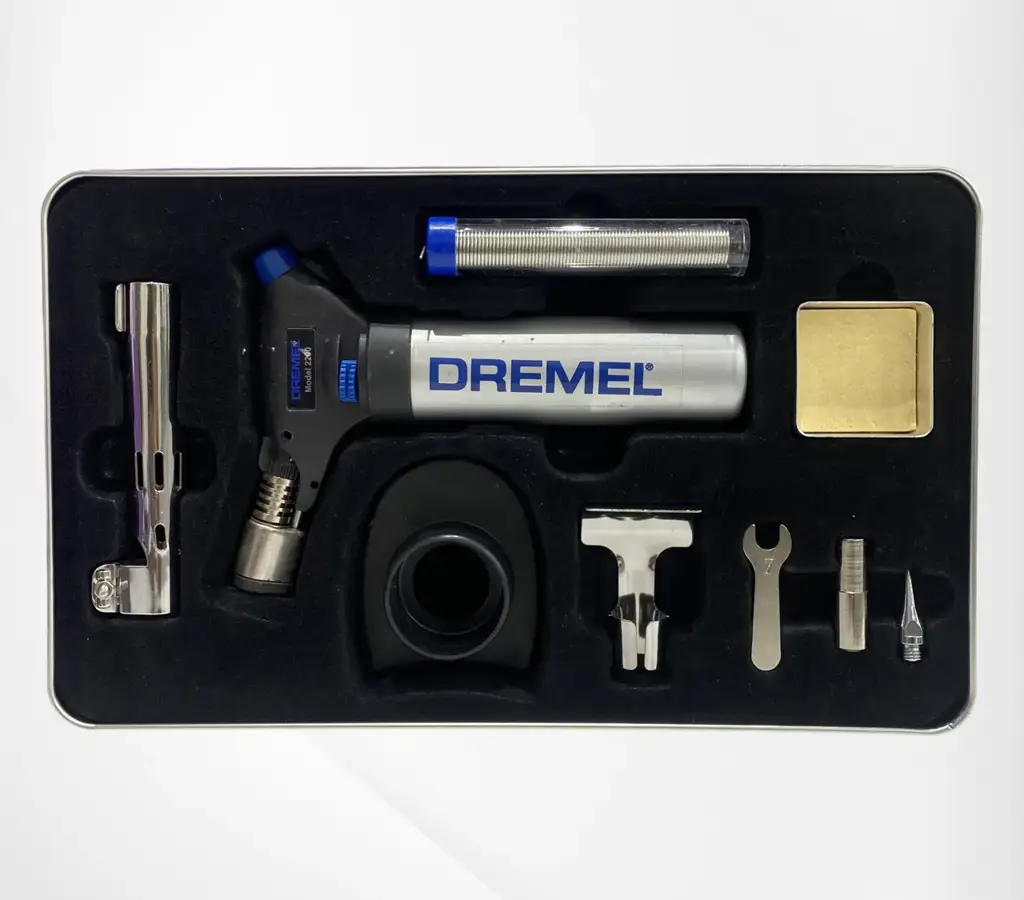 Dremel 2200-4 Versaflame, Multifunctional Stationary Butane Torch Kit.
