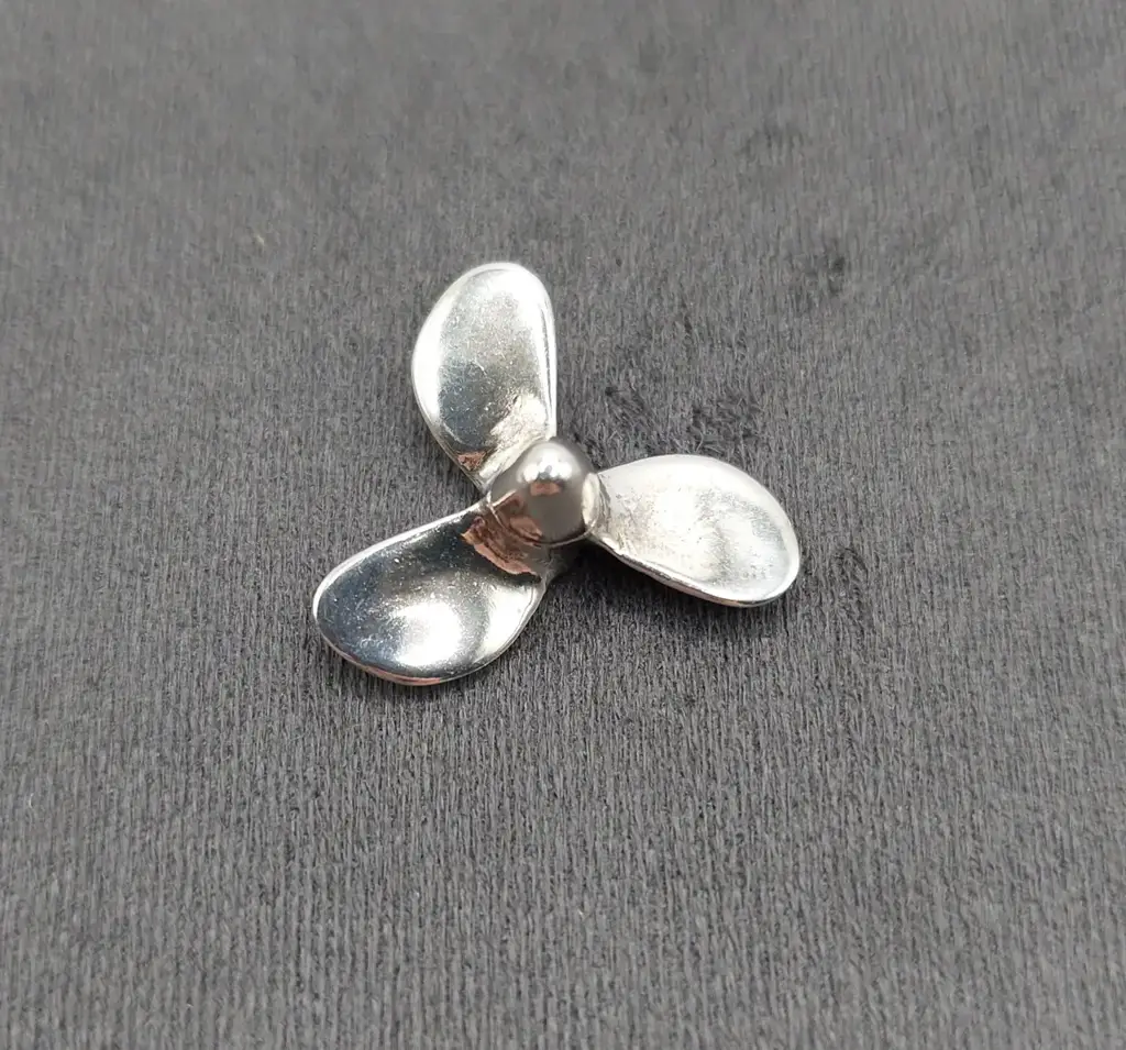 Sterling Silver Propeller Charm