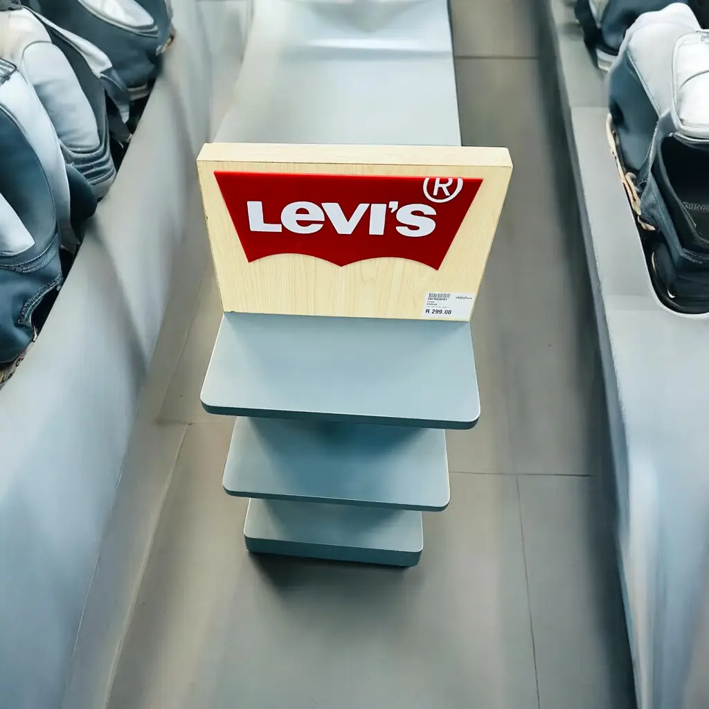 Levis Shoe Shelf