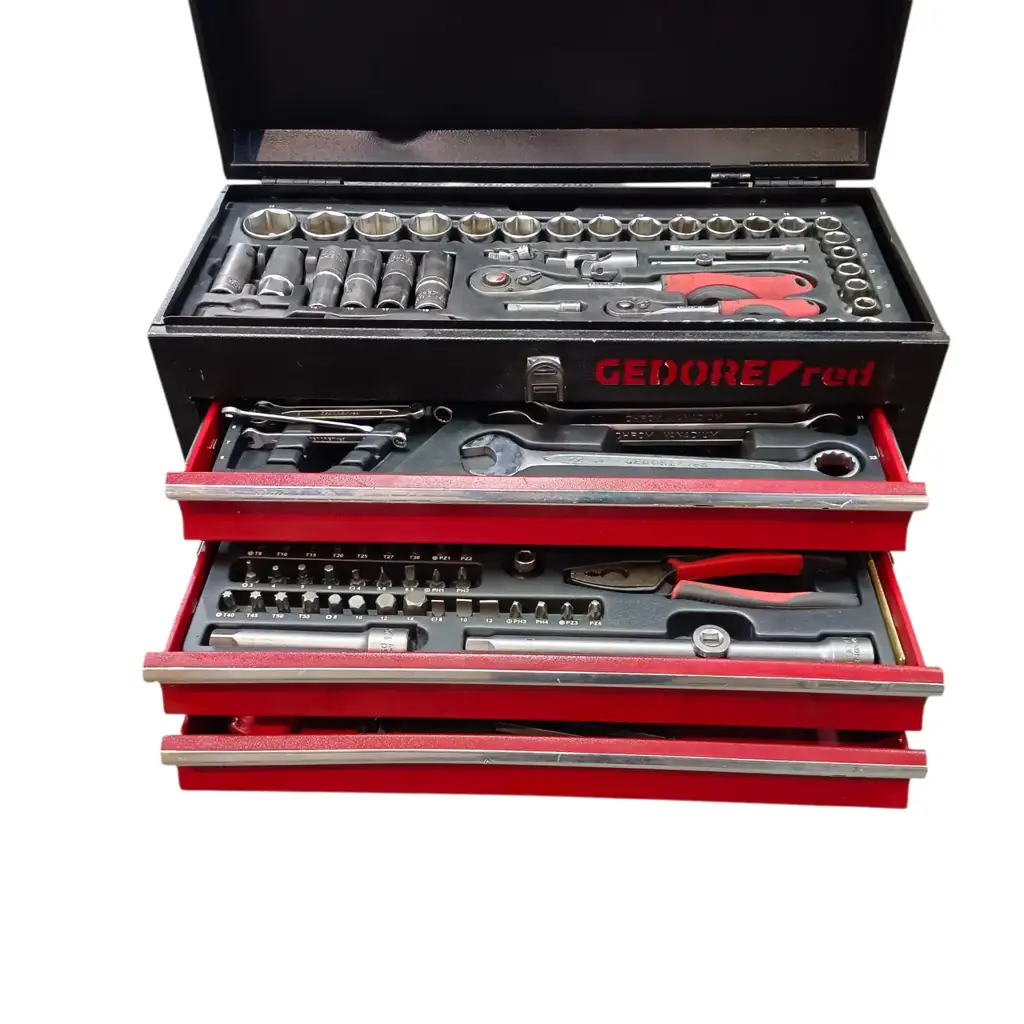 Gedore Red 108-Piece Tool Assortment Spanner Set ( Incomplete ) - View 2