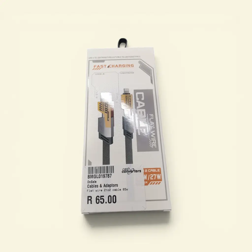 Flat Wire 2To2 Cable 65W
