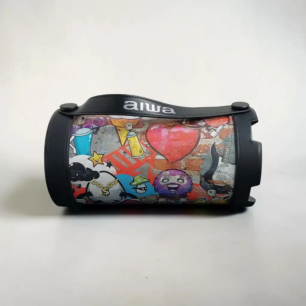 Aiwa Graffiti Ahh‑4000 Bluetooth Speaker