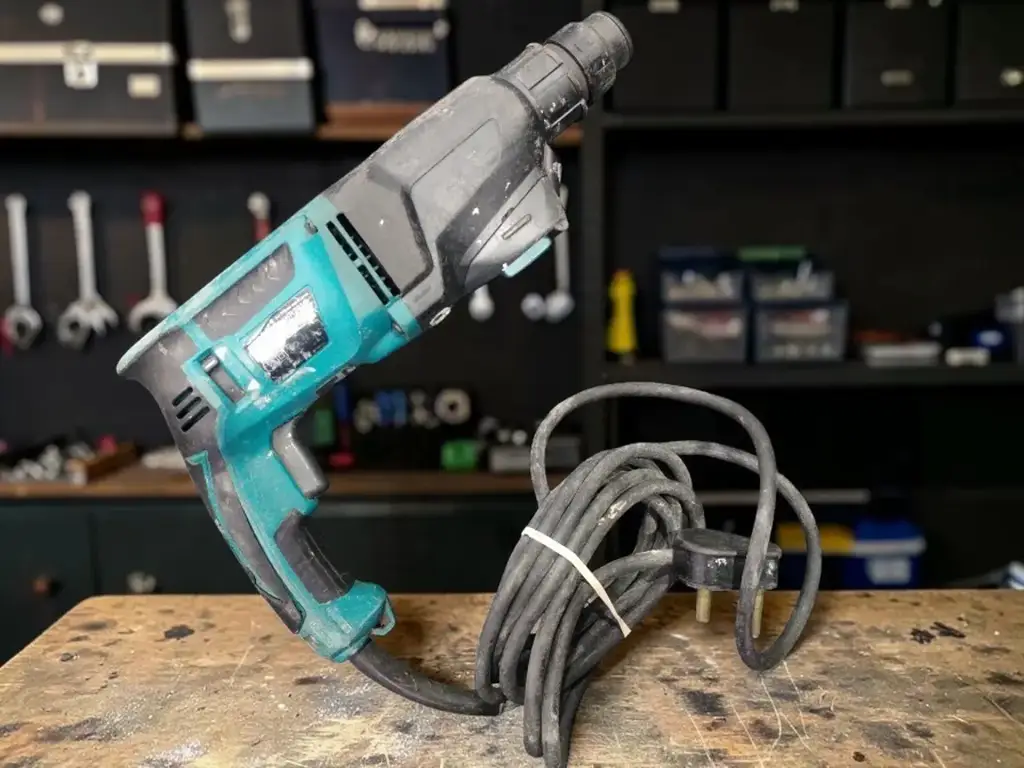 Makita Hr2610 Hammer Drill - View 2
