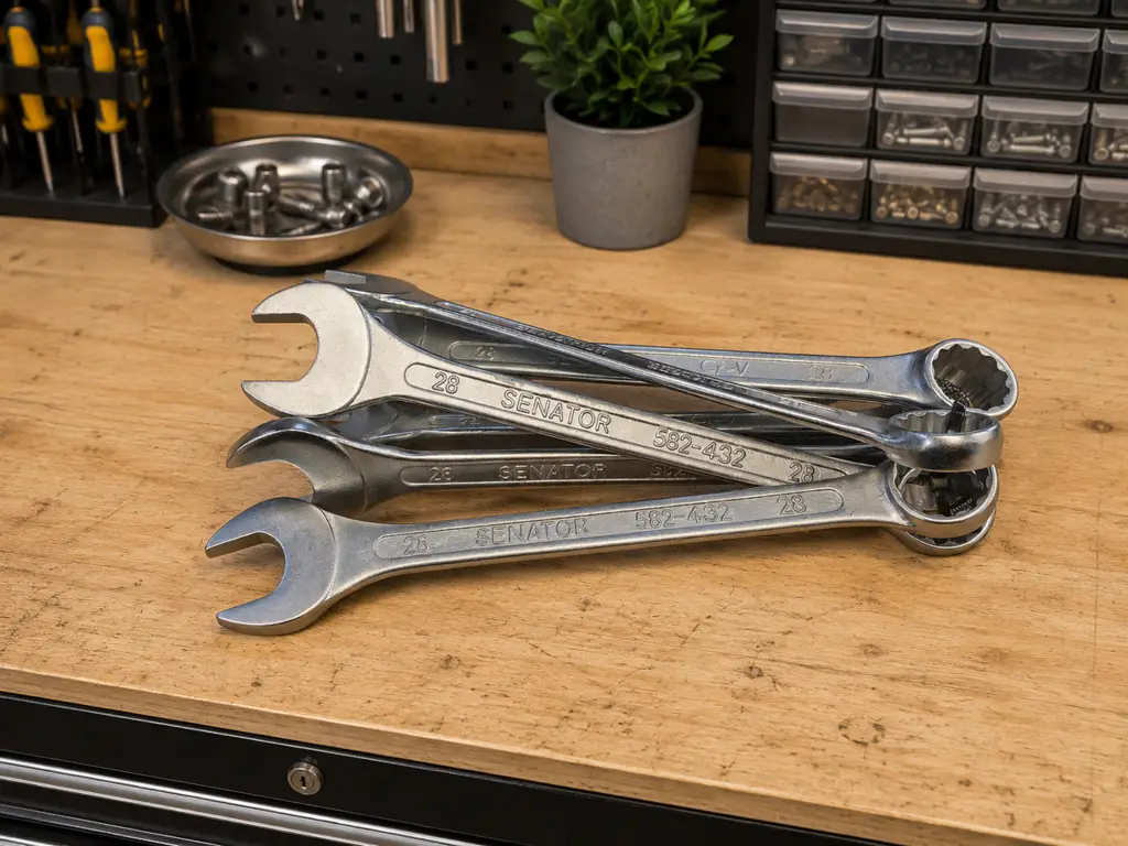 Senator Cr-V 28Mm Combination Spanner Set (7 Piece) – Second Hand