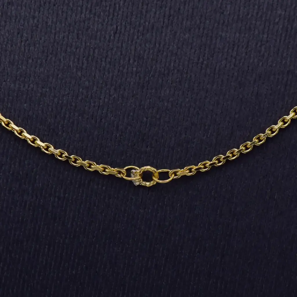 18Ct Yellow Gold Chain Anchor-Link - View 2