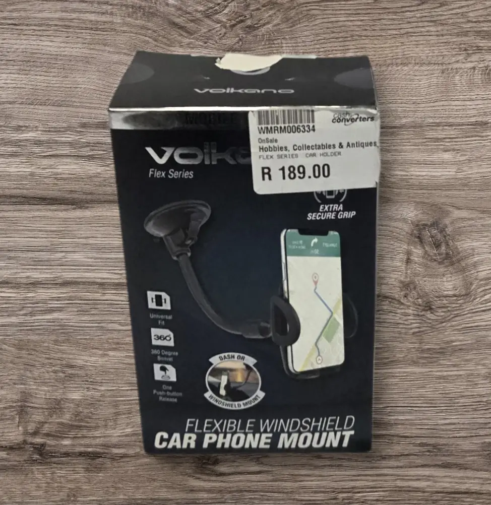 Volkano Extendable Flexing Car Phone Holder New!