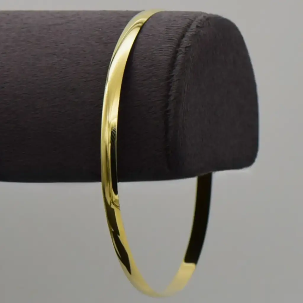 9Ct Yellow Gold Wedding Band Plain