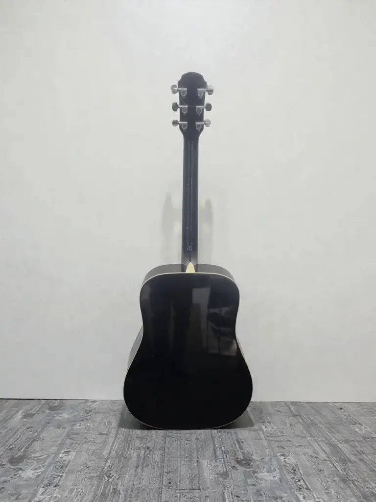 Aria Handcraft Fine Guitar Aw-75Qbk - View 2