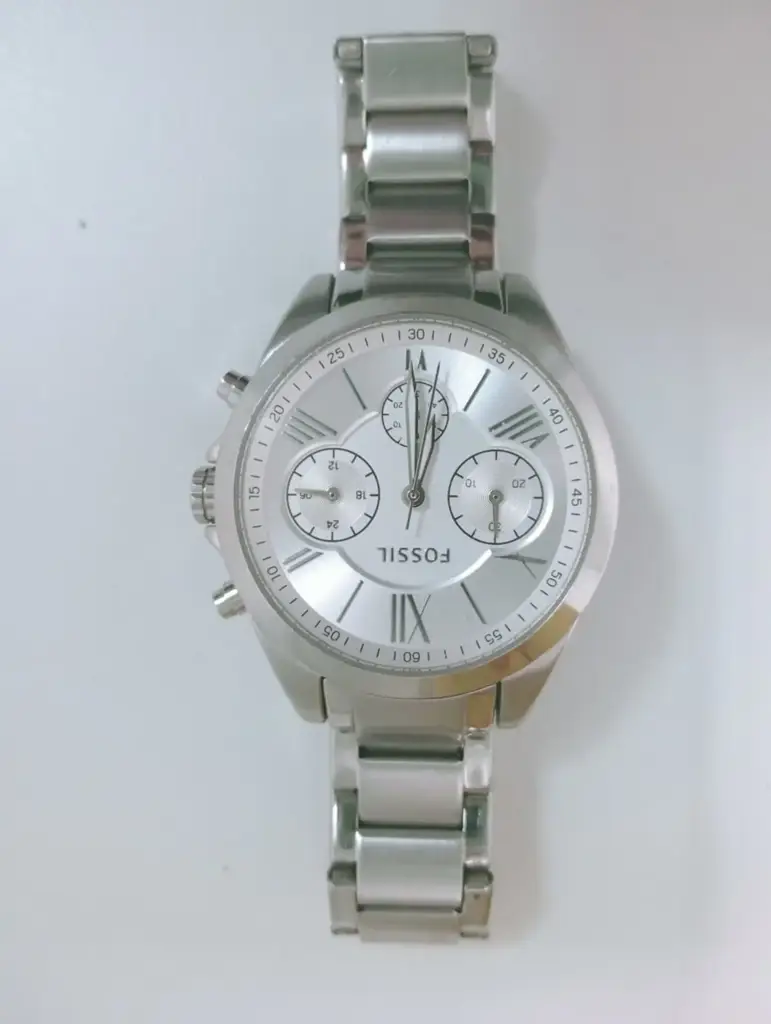 Fossil Women's Modern Courier Midsize Chronograph, Stainless Steel Watch - Bq3035