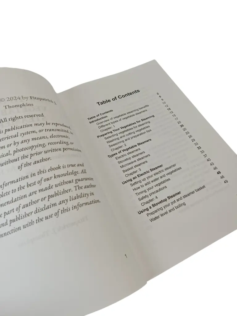 Vegetable Steamer Book - New - View 2