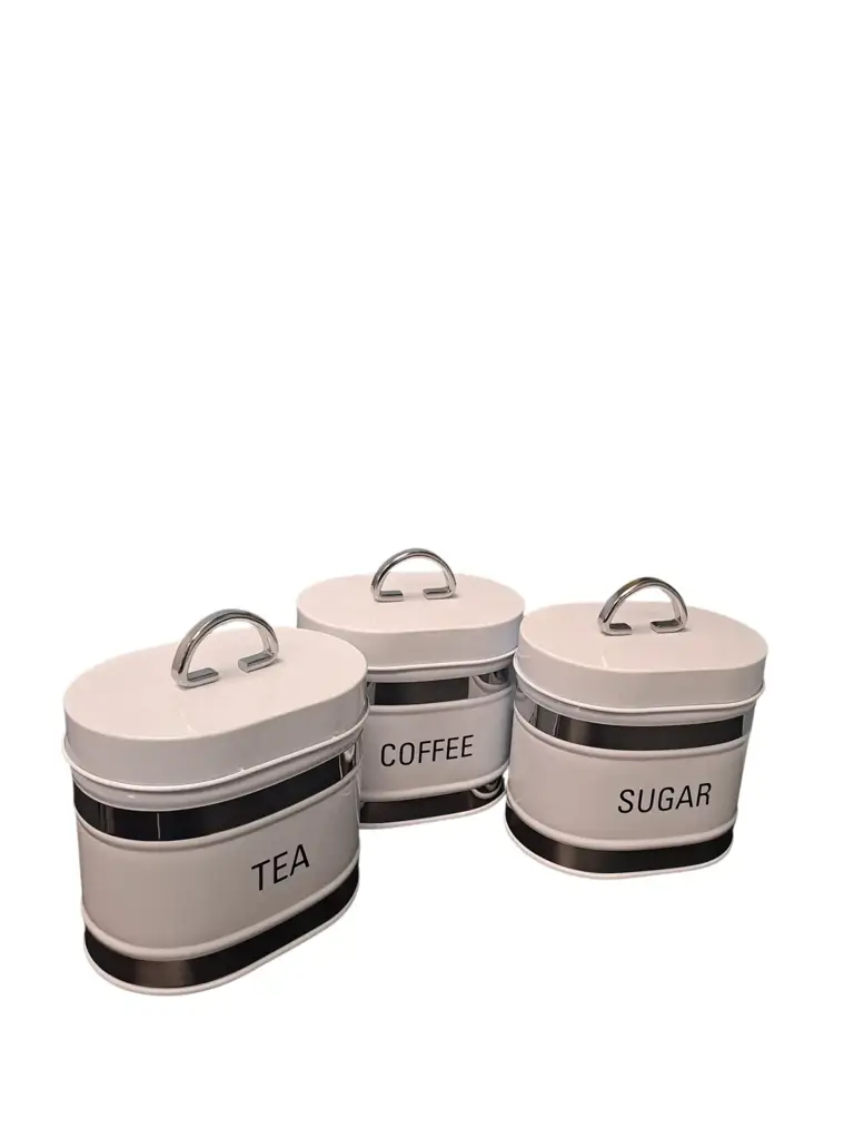 Royal Homeware - Bread Bin And Canister Set - 4-Pieces - View 3