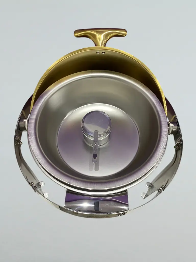 Condere Home Gold-Finished Roll-Top Chafing Dish. - View 2