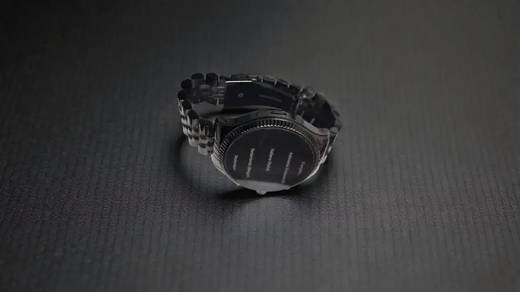 Michael Kors Gps Dw10m1 Black Smartwatch - View 3