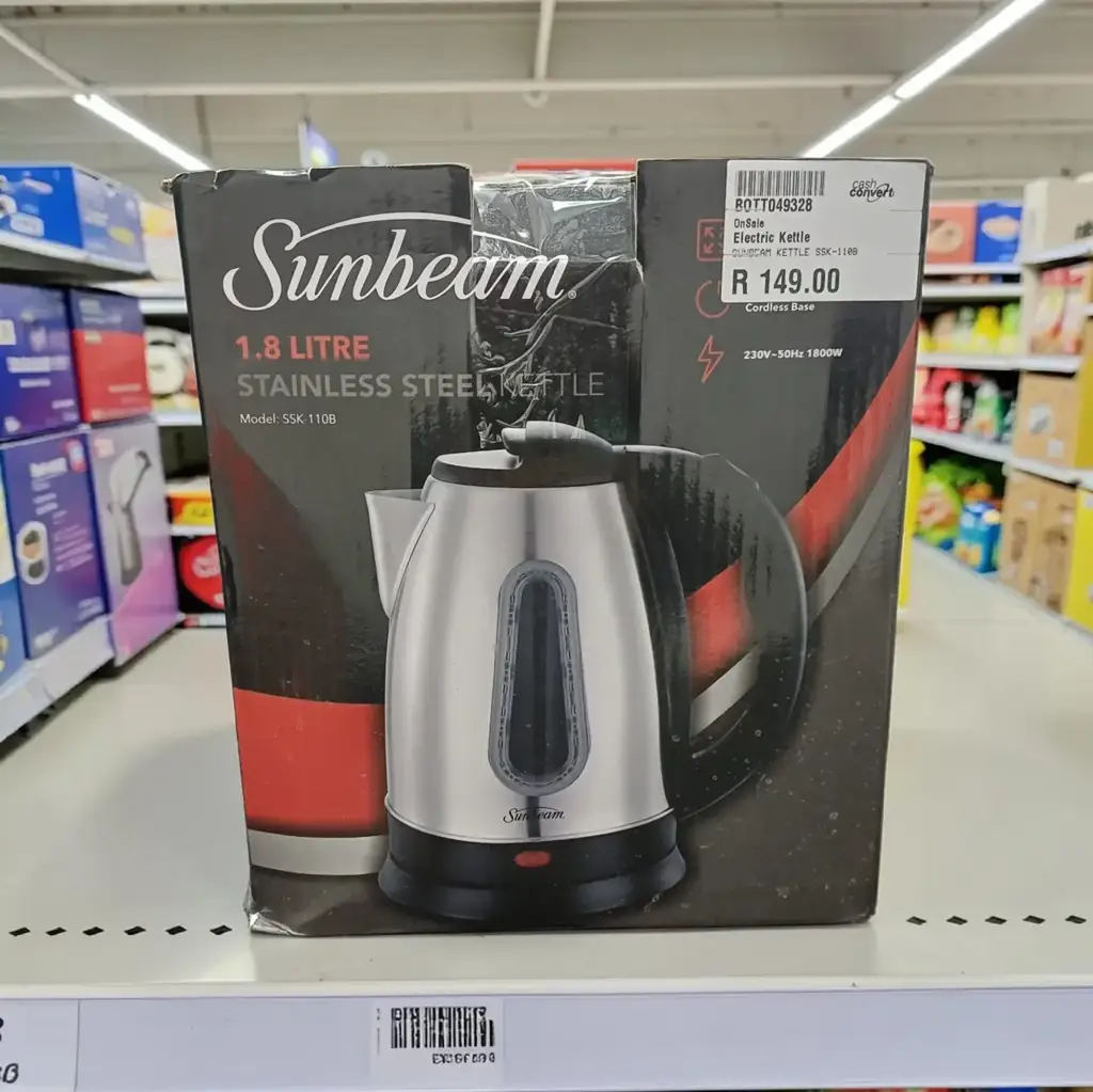 Sunbeam 1.8L Stainless Steel Kettle