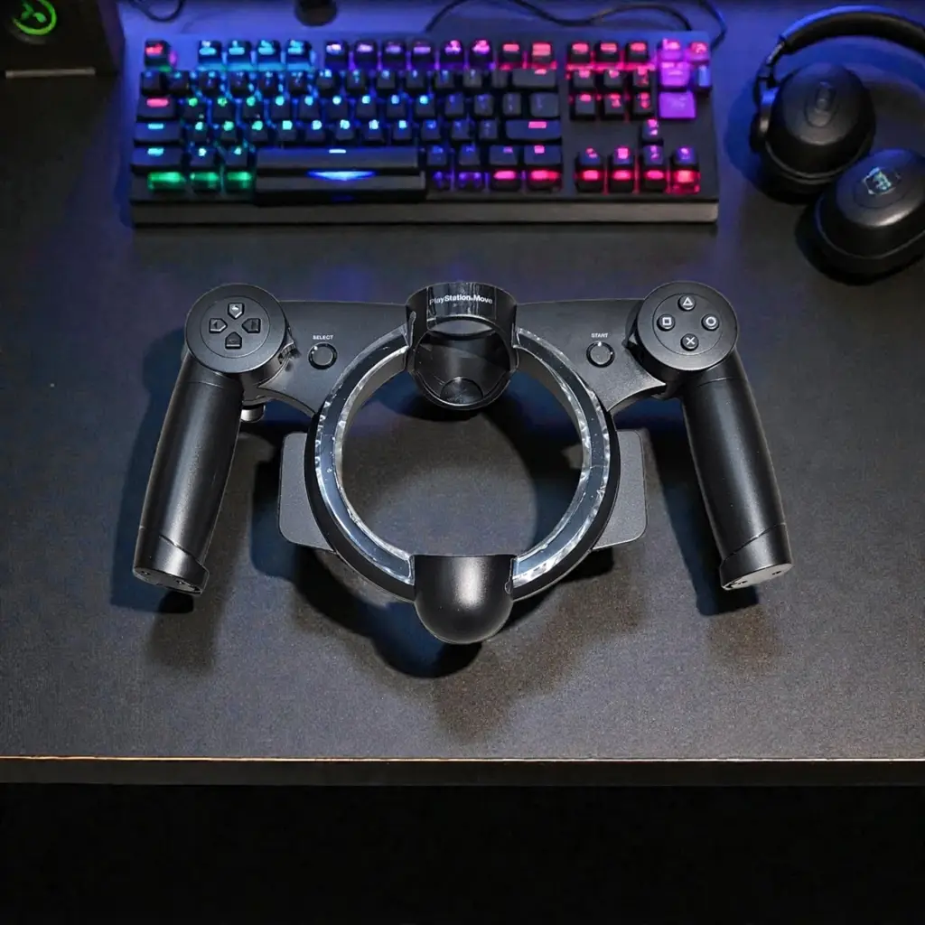 Playstation Move Racing Wheel