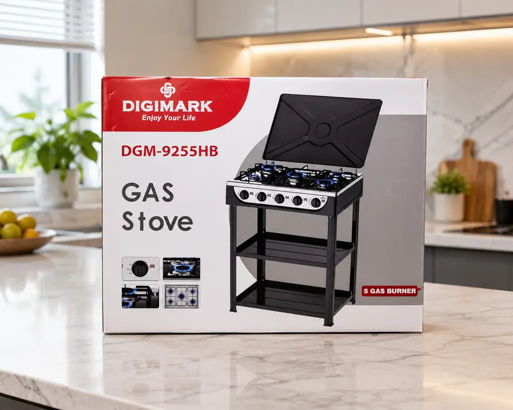 Digimark Dgm-9255Hb 5-Burner Gas Stove