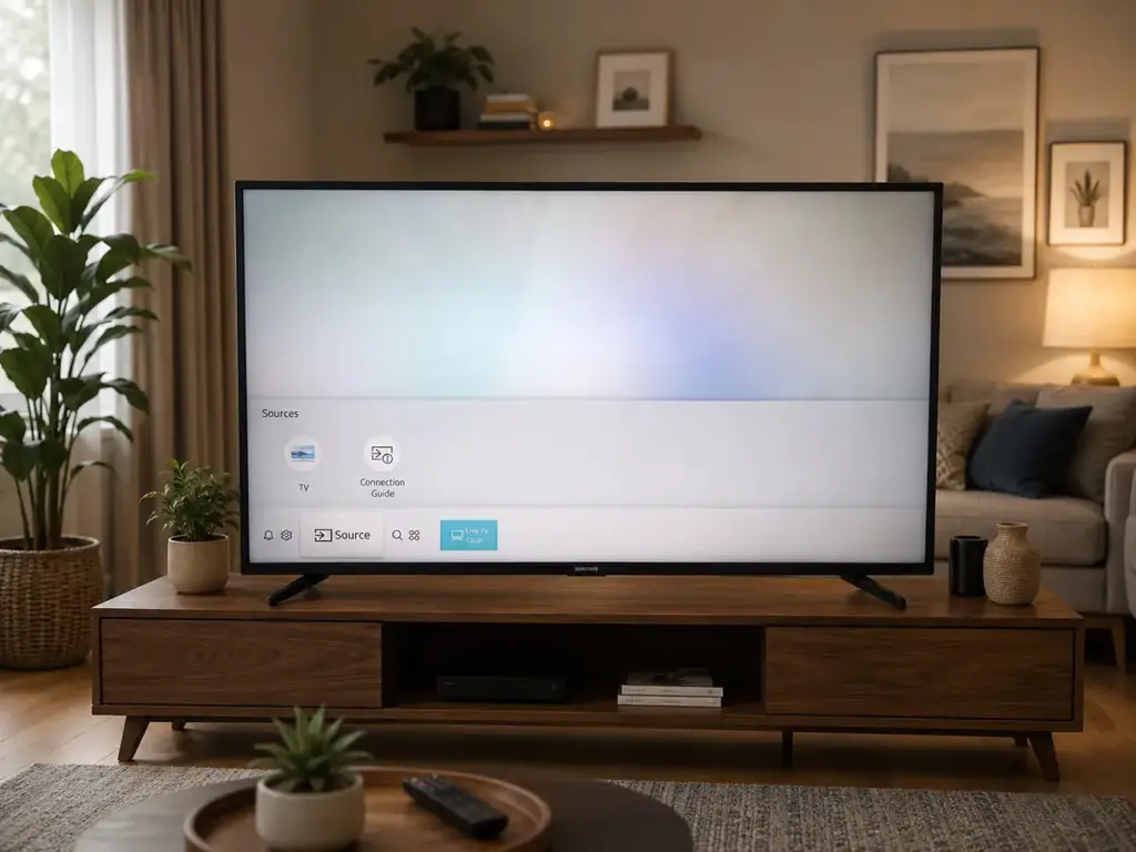Samsung Led Tv (Includes Remote)
