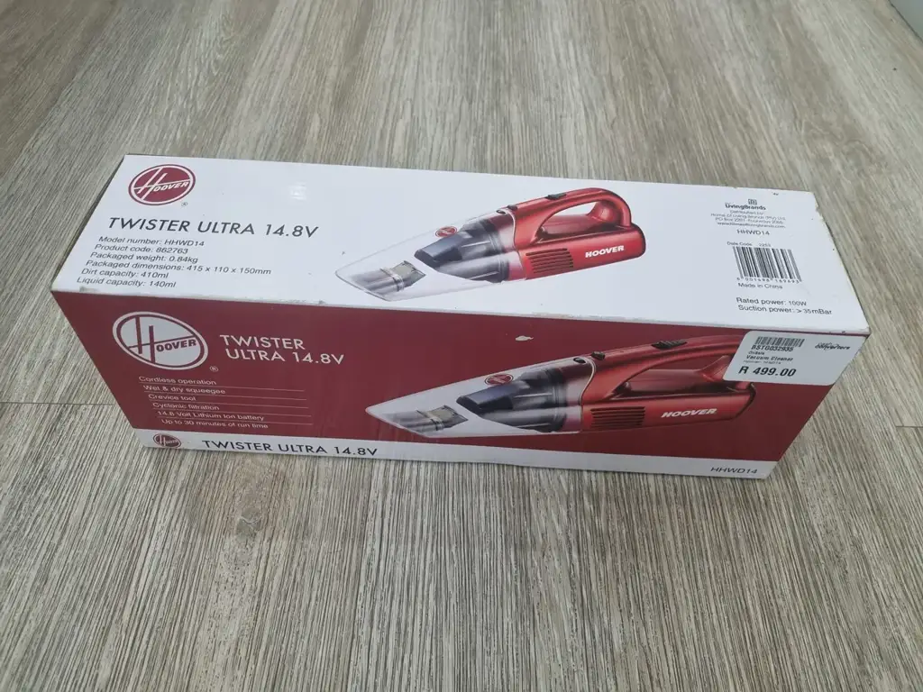 Hoover Twister Ultra 14.8V Portable Vacuum Cleaner - View 4