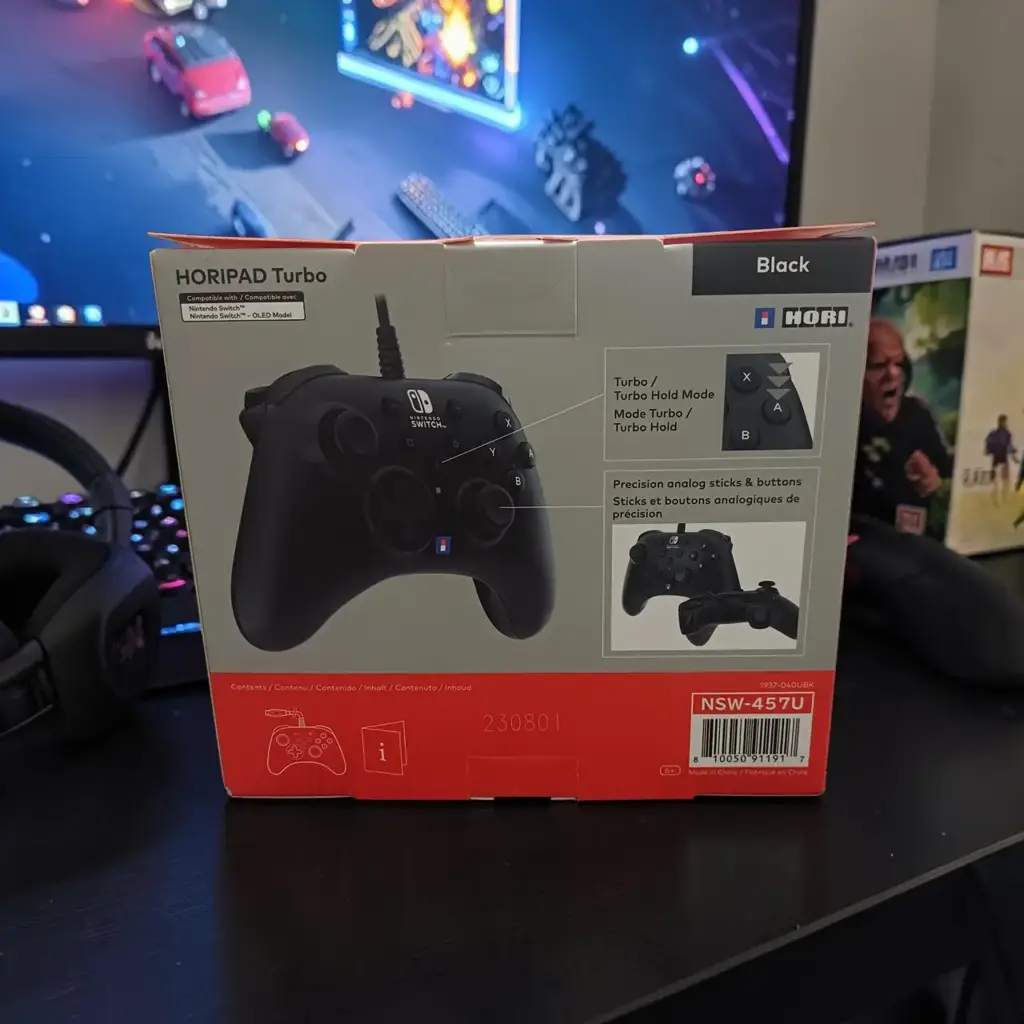 Hori Nintendo Switch Horipad Turbo - View 2