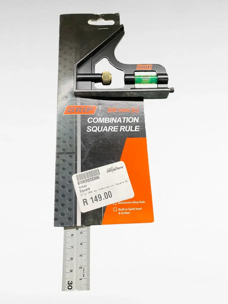 Grip 300 Mm Combination Square Rule.