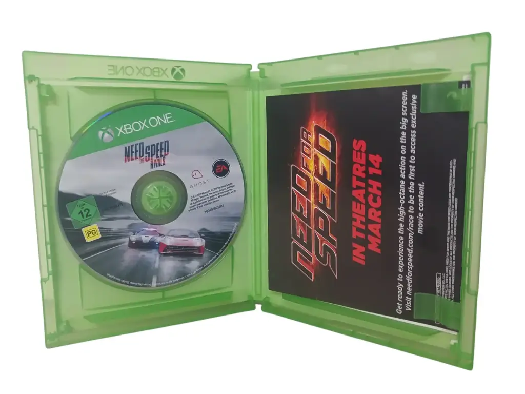 Xbox One Need For Speed Rivals Game Disc