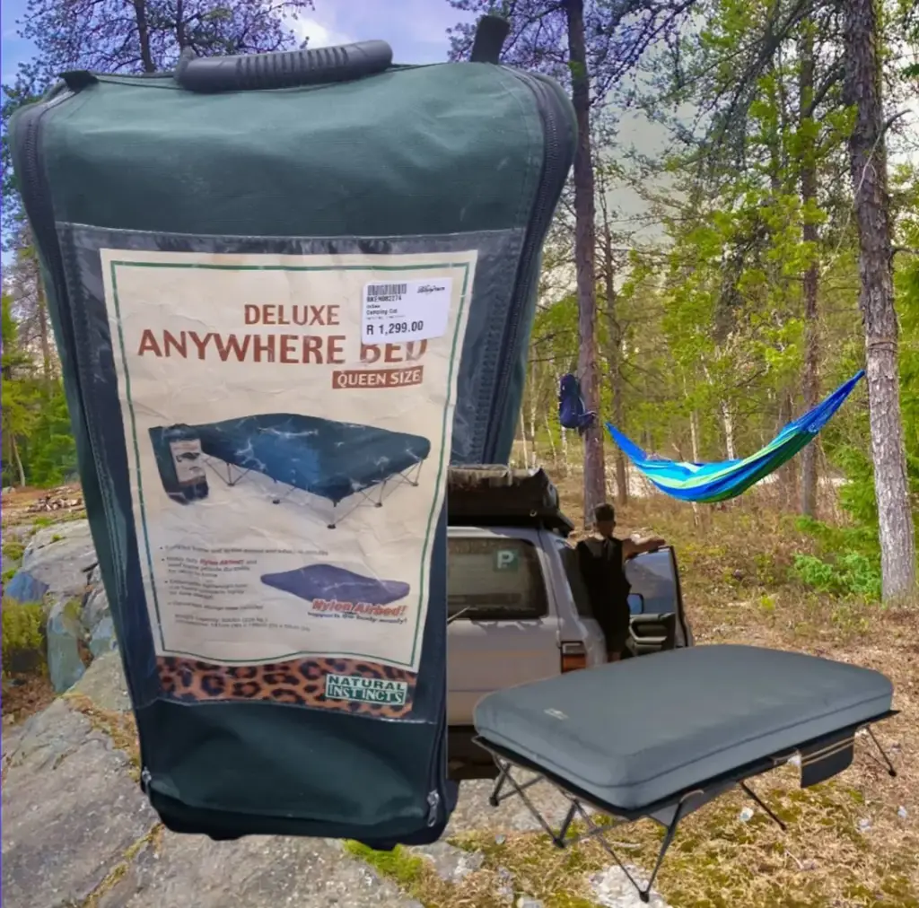 Natural Instincts Queen Size Luxury Camping Bed