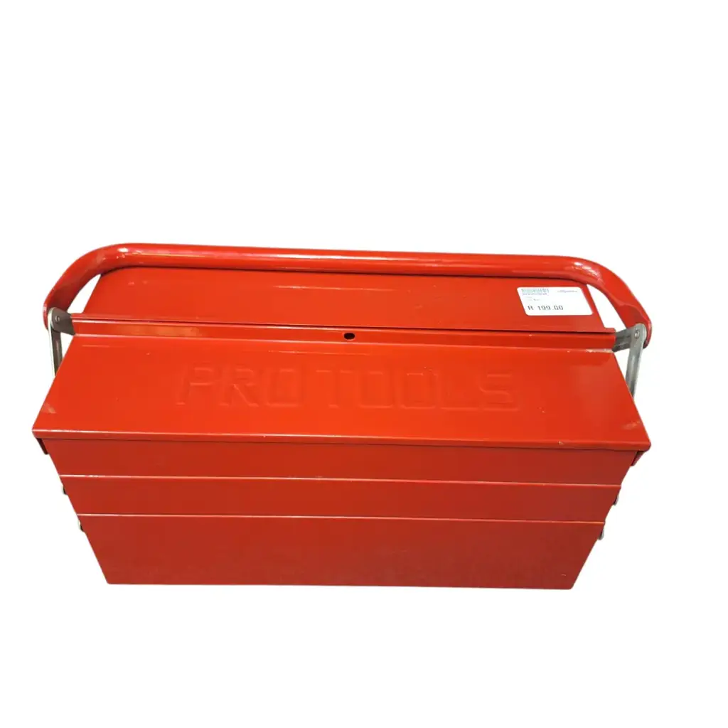 5-Tray Red Metal Cantilever Toolbox