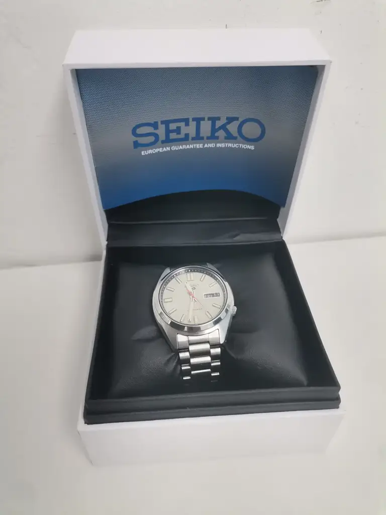 Seiko 5 Sports Snxs Automatic Ivory Dial Watch Srpk91k1(Certificate Available) - View 2