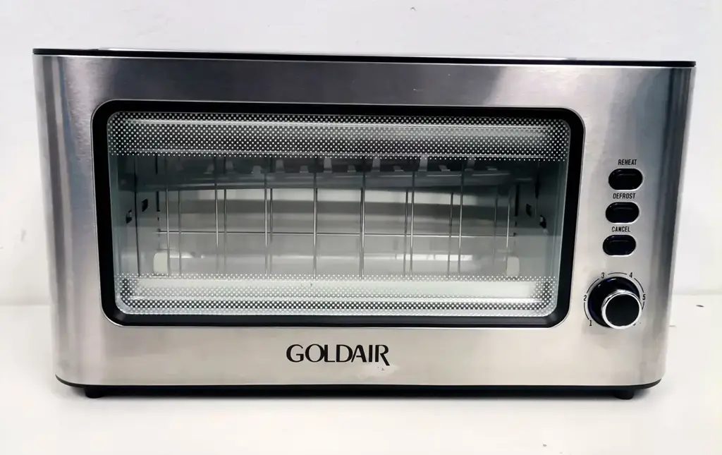 Goldair 2 Slice Glass Toaster Gtt-2000