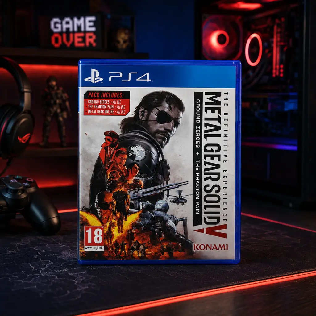 Ps4 - Metal Gear Solid V: The Definitive Experience - Game Disc
