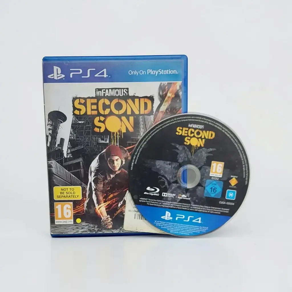 Ps4 Infamous: Second Son Game Disc