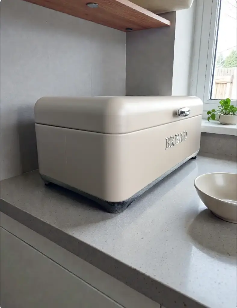 Bread Bin Set (Bread Bin With Tea, Coffee & Sugar Canisters) - View 2
