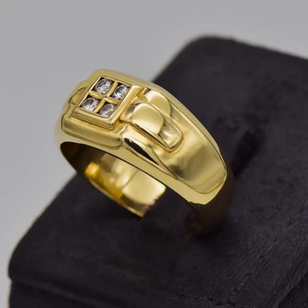9ct Yellow Gold Men's Ring