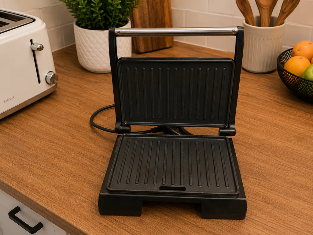 Ottimo Aj-5004B Sandwich Press – Second Hand-Has Cosmetic Damage - View 2