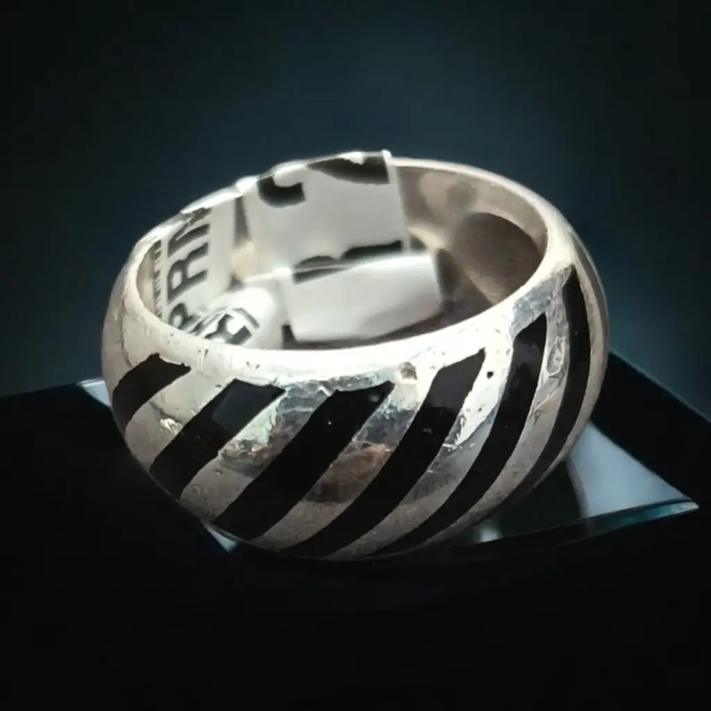 925 Sterling Silver Ladies Ring - View 2