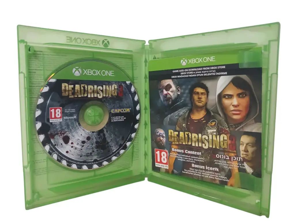Xbox One Dead Rising 3 Game Disc