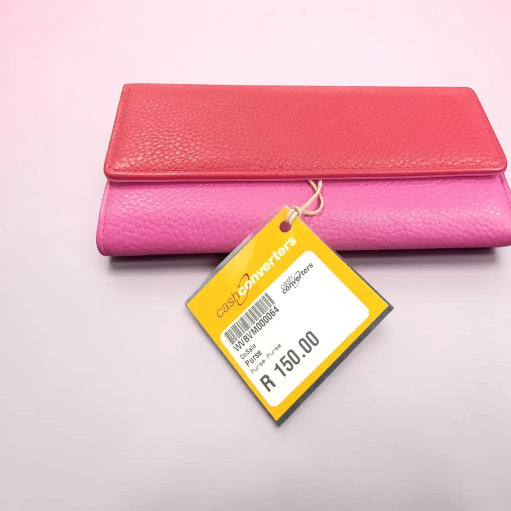 Pink Ladies Wallet Purse