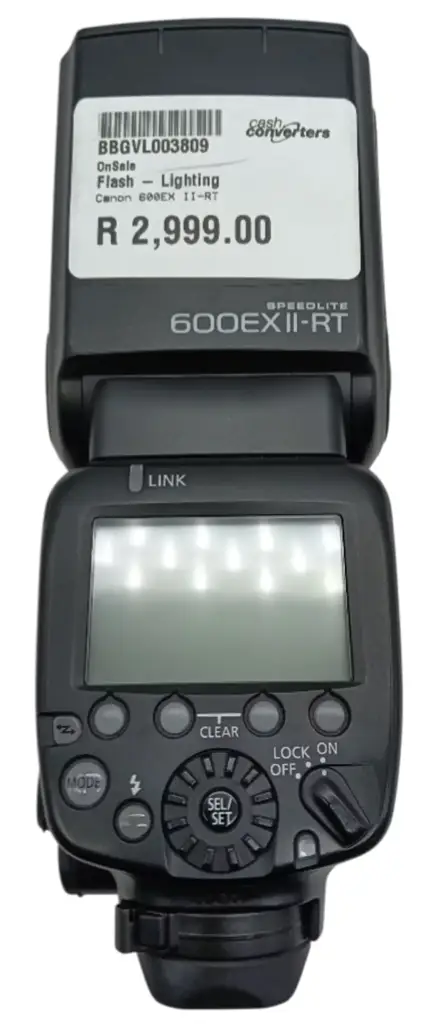 Canon 600Ex 11-Rt Flash Light