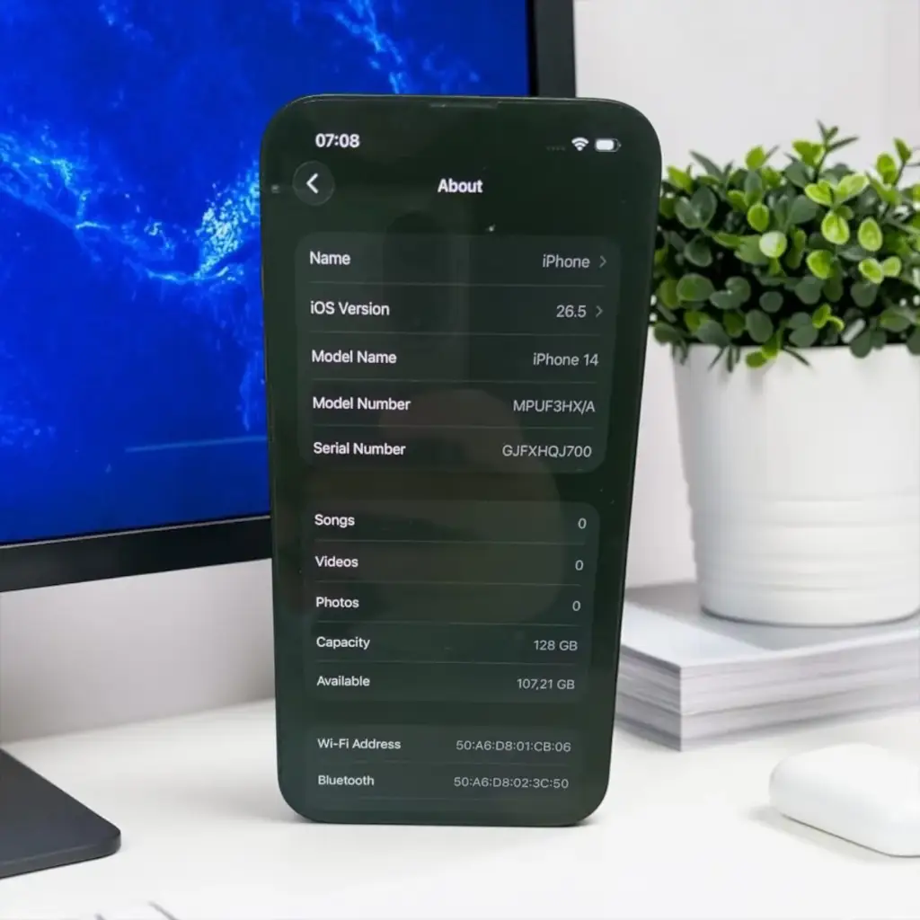 Iphone 14 128Gb Smartphone