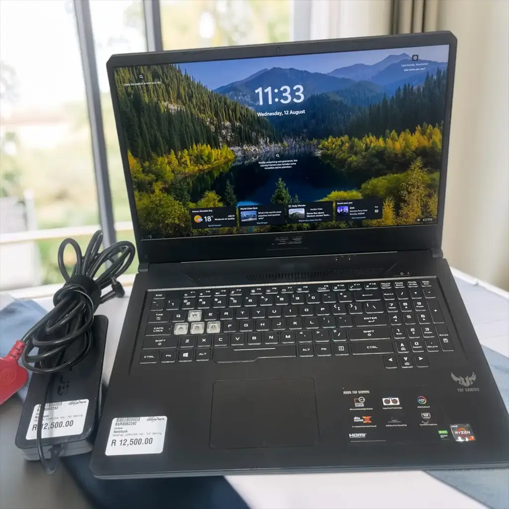 Asus Tuf Gaming Fx705du Amd Ryzen 7 3750H Up To 4.0Ghz Processor