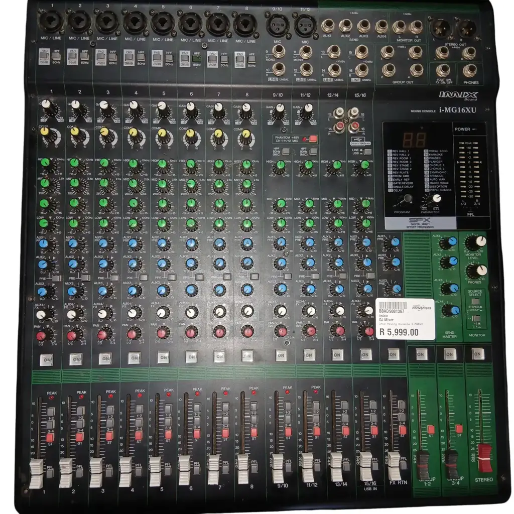 Dj Mixer Mix Mixing Console I-Mg6xu
