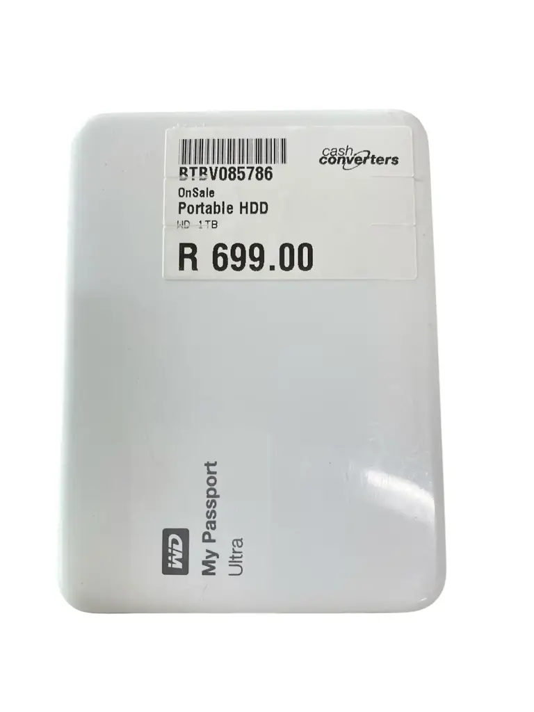 Wd My Passport Ultra 1Tb External Hard Drive