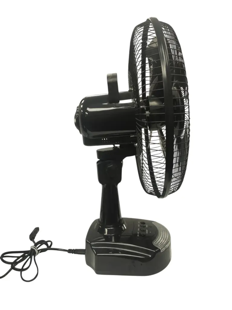 Elektra Evalast Desk Fan (White) – 3 Speed Oscillating Fan