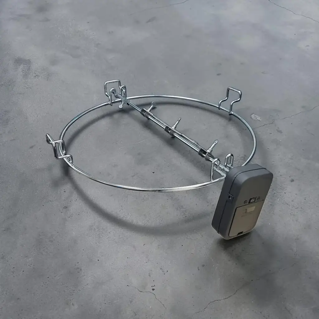 Lk’S Kettle Braai Rotisserie (Chrome‑Plated)