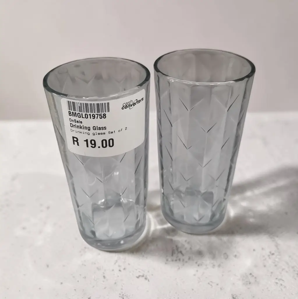 Drinking Glass Set Of 2