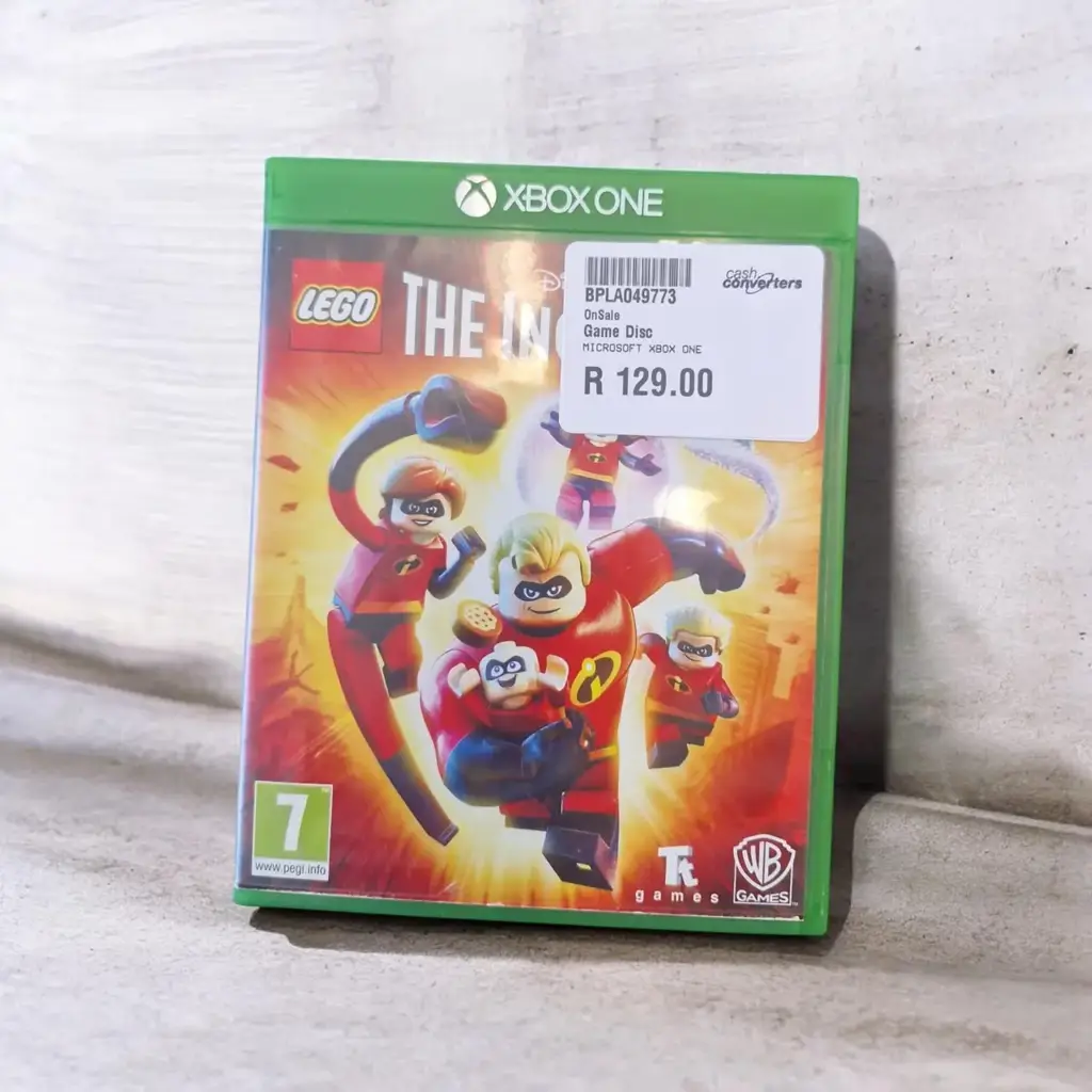 Microsoft Xbox One The Incredebles Game Disc