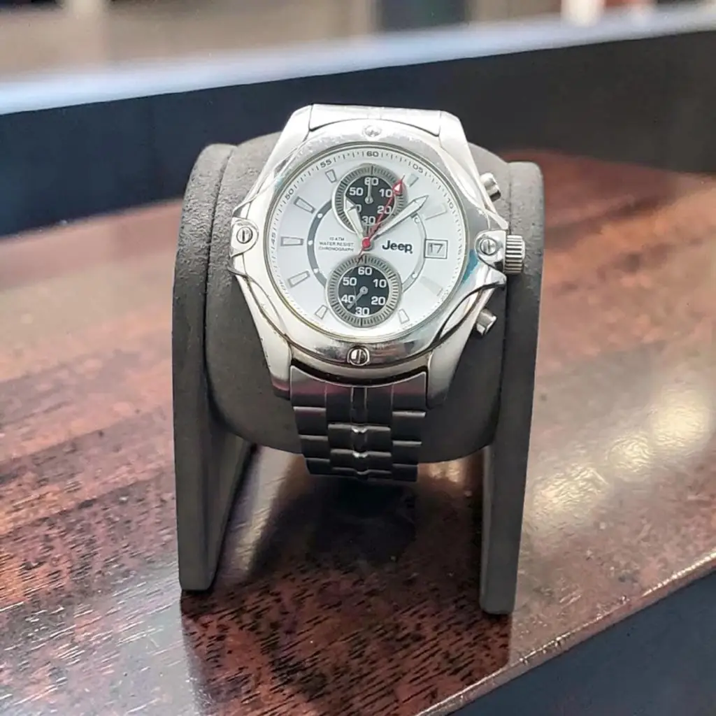 Jeep Stainless Men's Analogue Watch